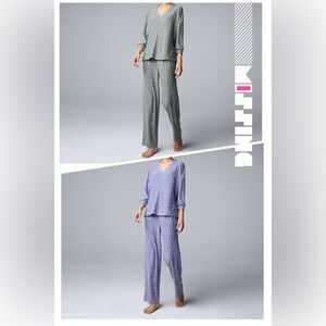 Simply Vera Vera Wang 2 Pajama Sets
